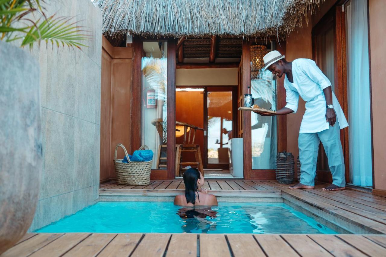 Eclectic Beach Retreat Cabo Nhamua Exterior foto