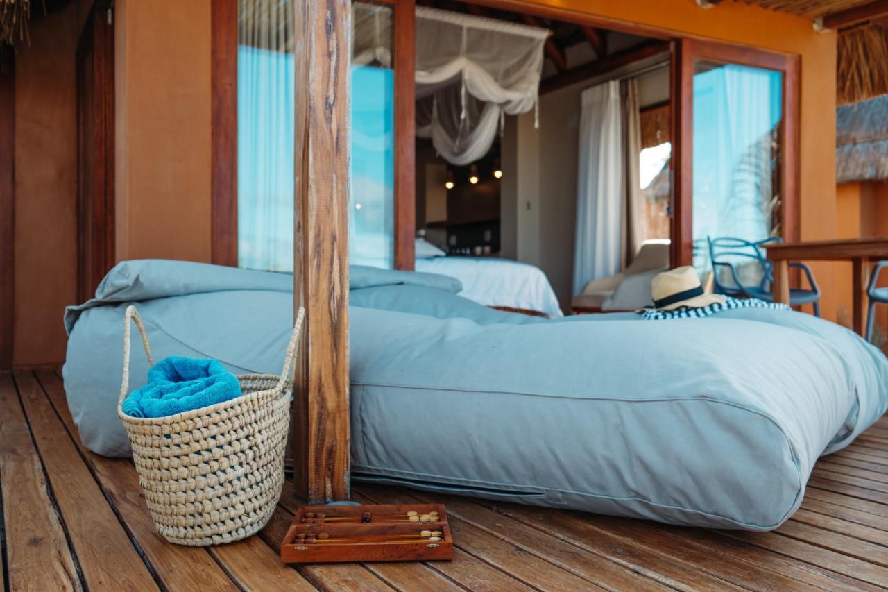 Eclectic Beach Retreat Cabo Nhamua Exterior foto